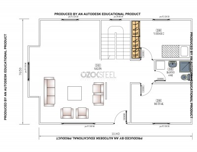 Rana Hafif Çelik Villa 200 m² 