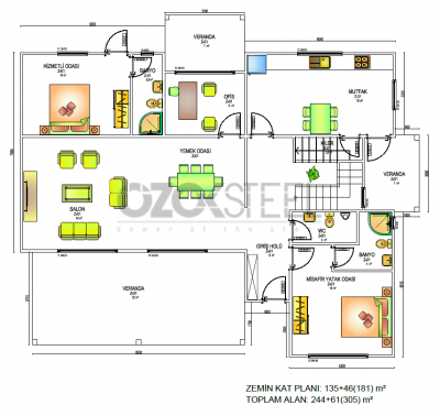 Rüya Çelik Villa 305 m² 