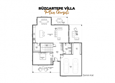 Rüzgartepe Villa - 200 m²
