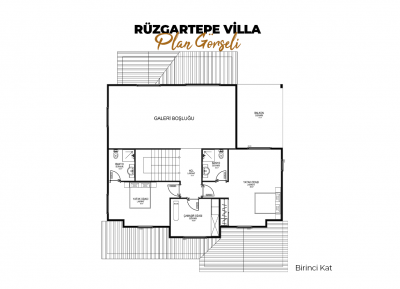 Rüzgartepe Villa - 200 m²