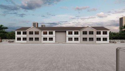 Dreistöckiges Bildungsgebäude - 1945 m²