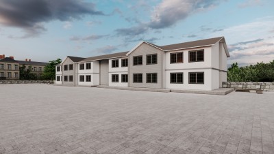 Dreistöckiges Bildungsgebäude - 1945 m²