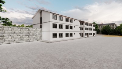 Dreistöckiges Bildungsgebäude - 1945 m²