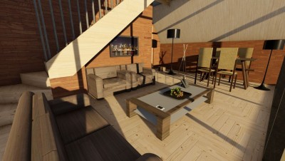 Dreieckiges Haus Leichtes Stahlhaus 55 m²