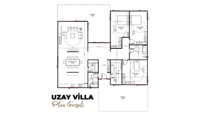 Uzay Villa - 170 m²