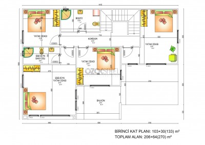 Venüs Leichte Stahlvilla 270 m²