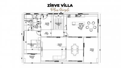 Zirve Villa - 472 m² 