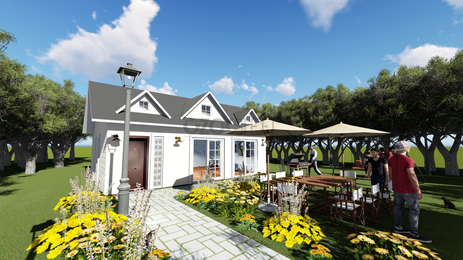 Tuna Light Steel House 75 m²