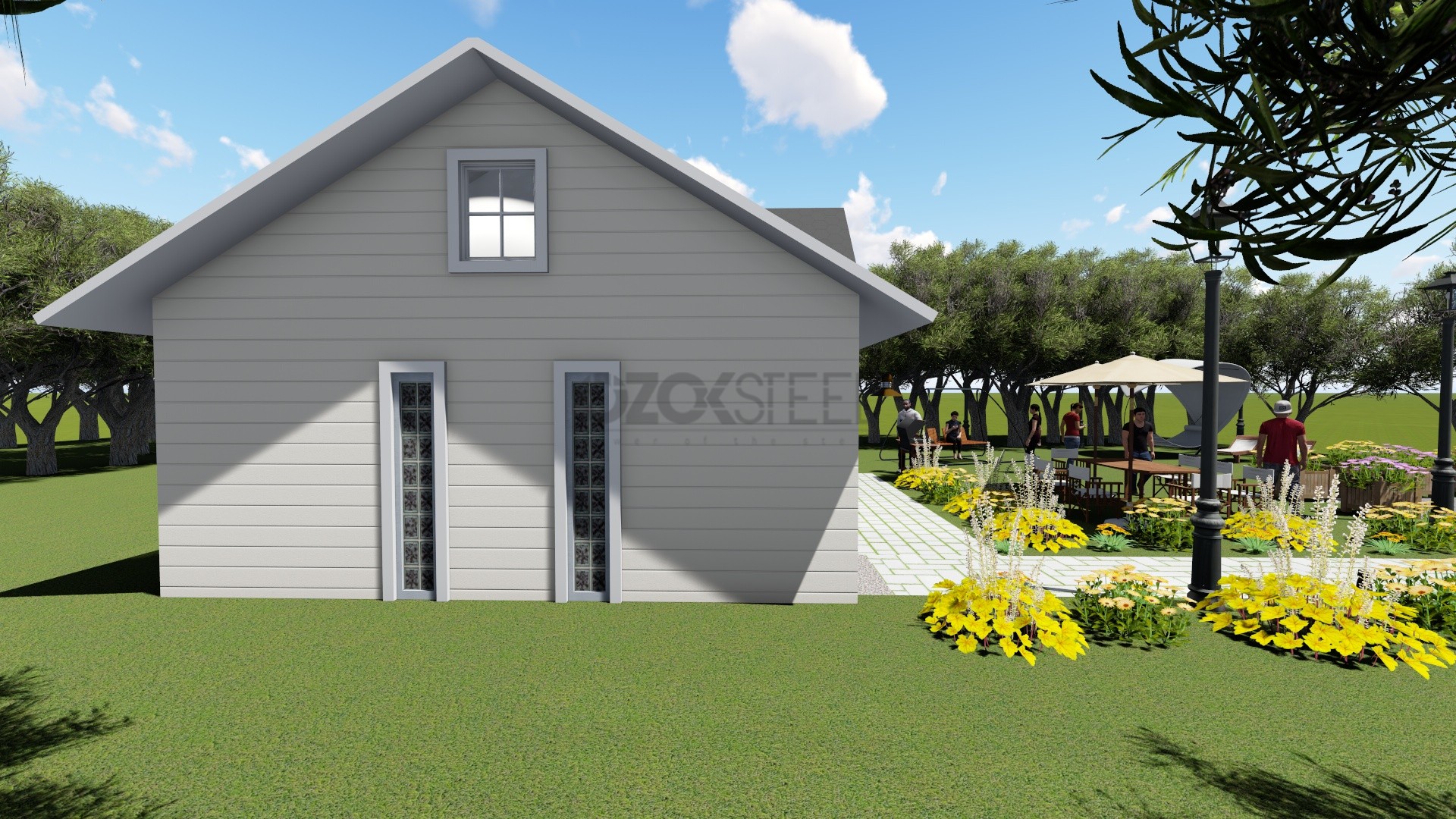 Tuna Light Steel House 75 m²