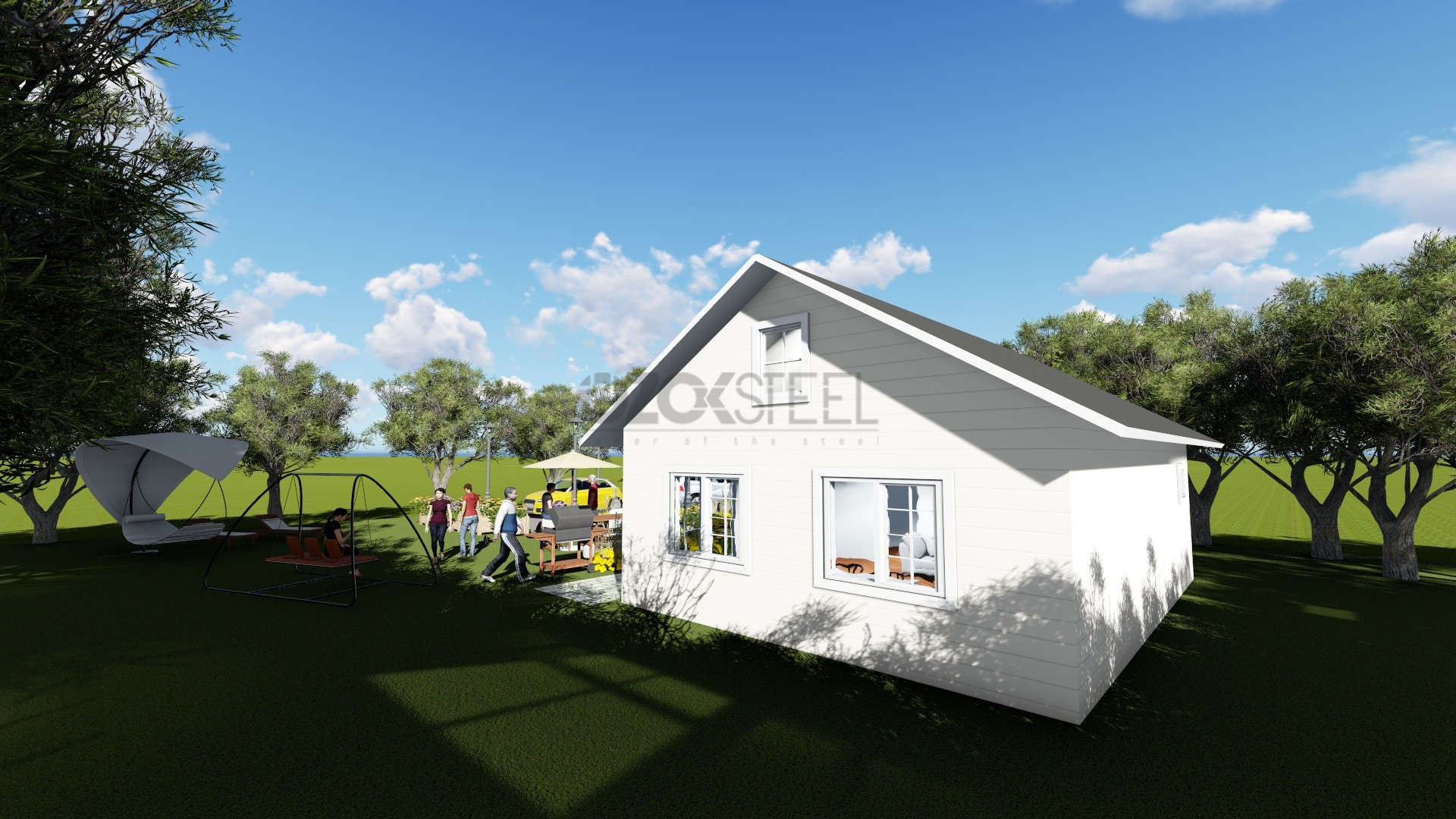 Tuna Light Steel House 75 m²