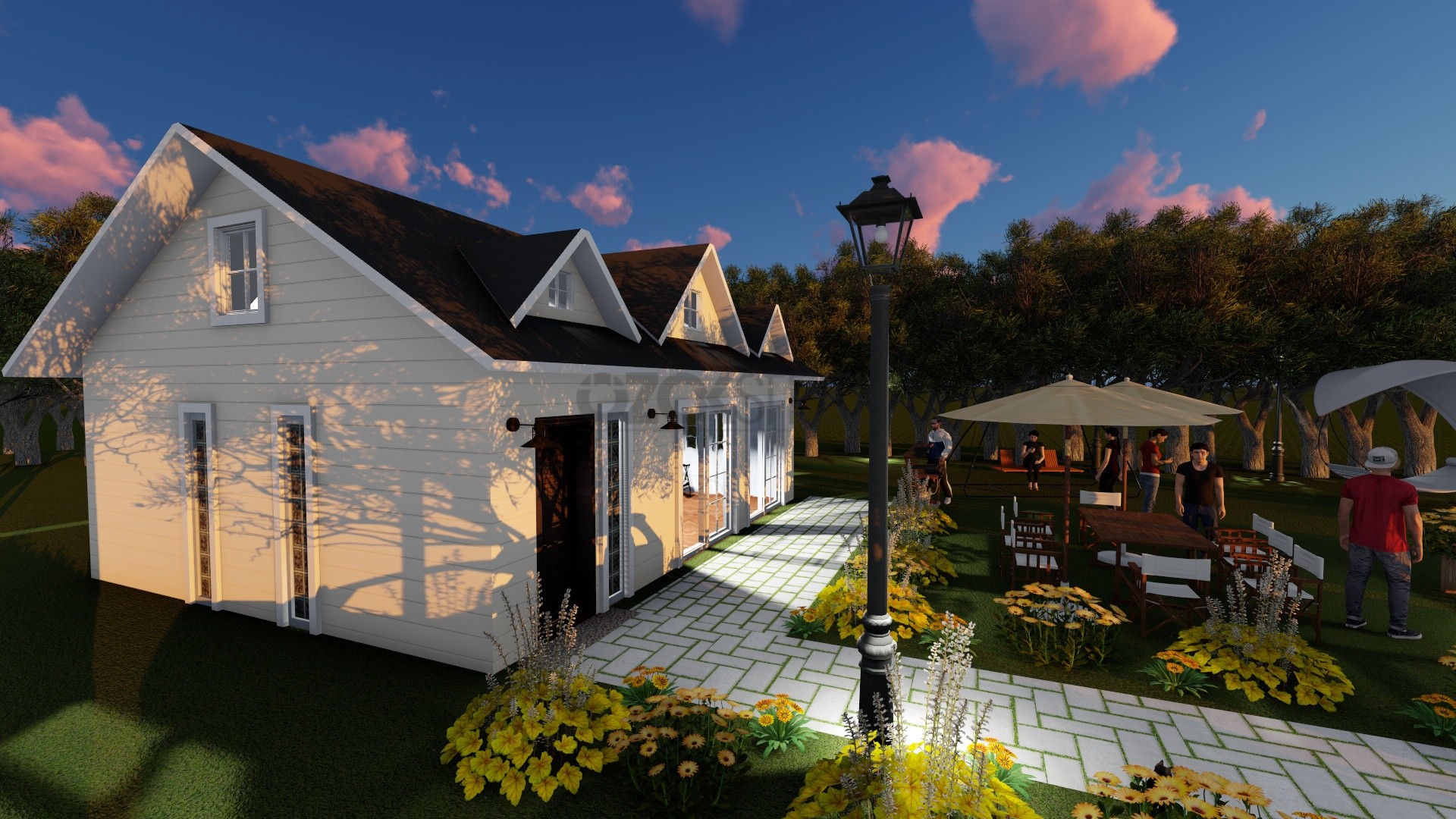 Tuna Light Steel House 75 m²