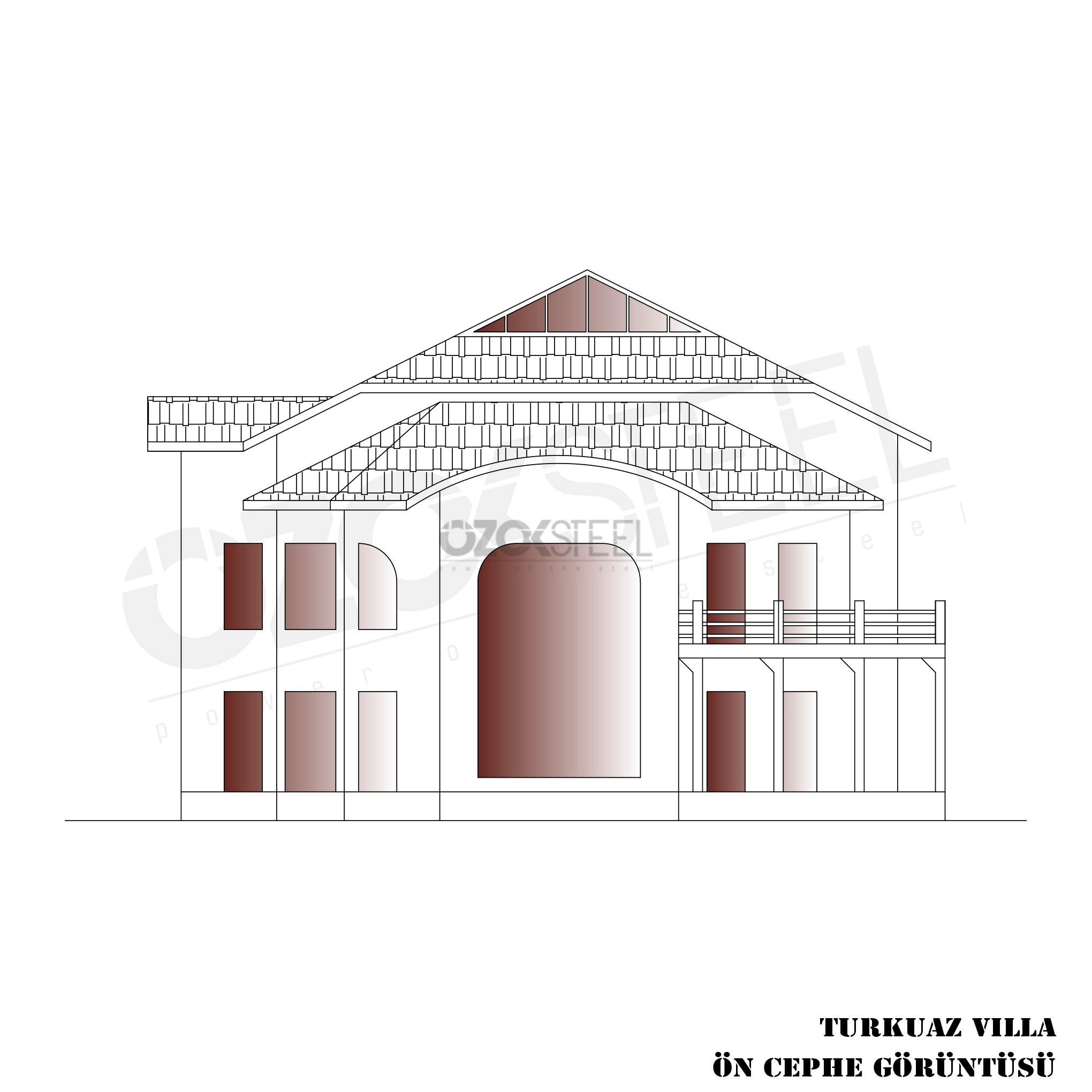 Turkuaz Light Steel Villa 350 m²