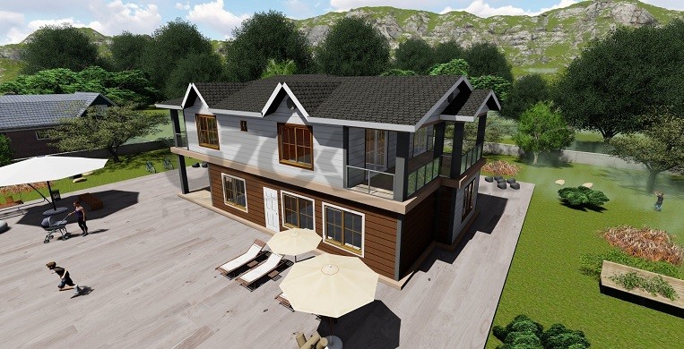 Ufuk Light Steel Villa  298 m²