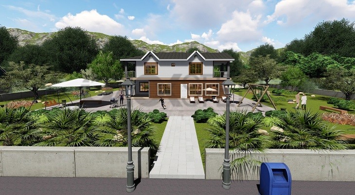 Ufuk Light Steel Villa  298 m²