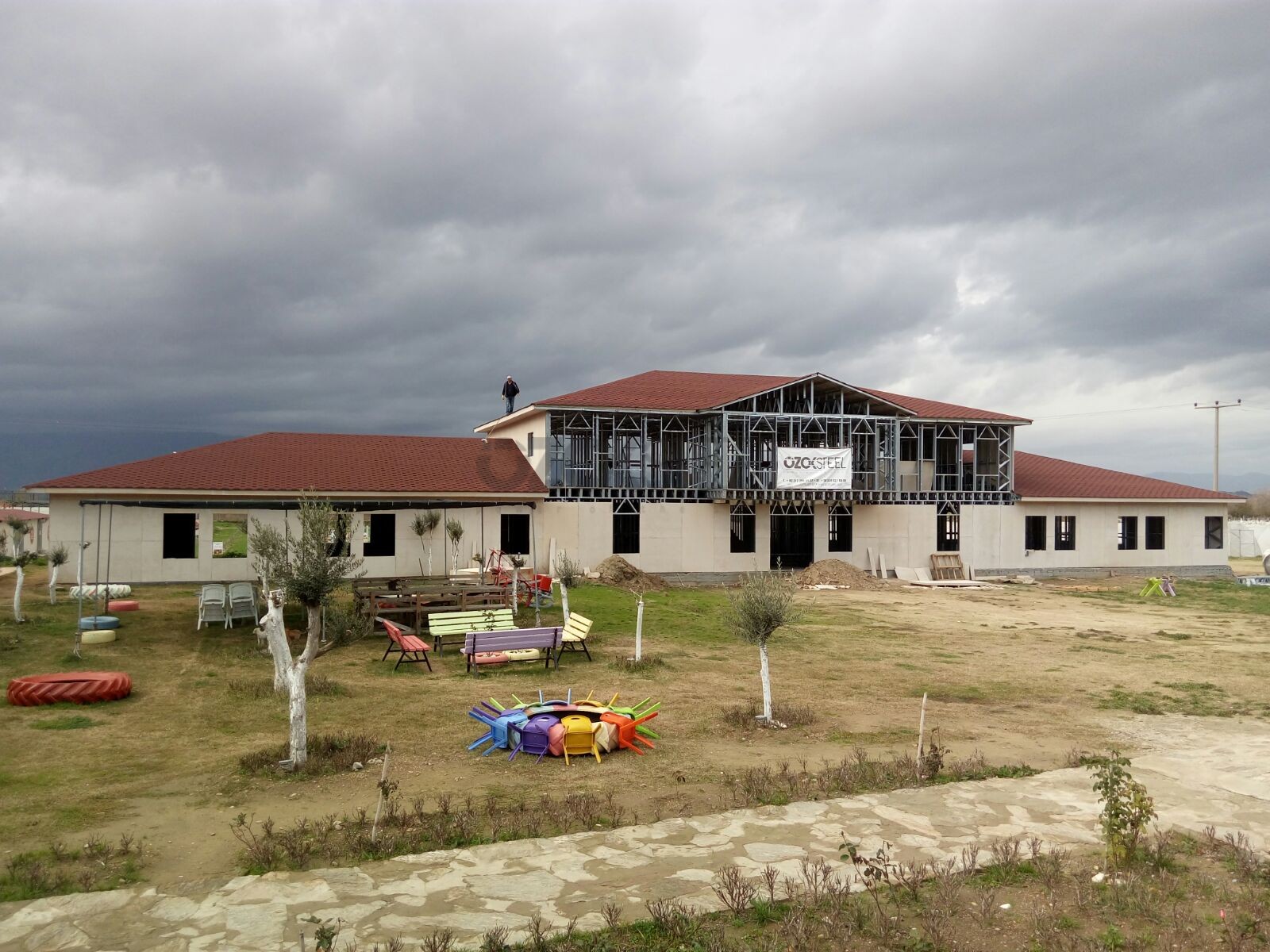 Vodafone Smart Village Steel Structure  Aydın  784 m²