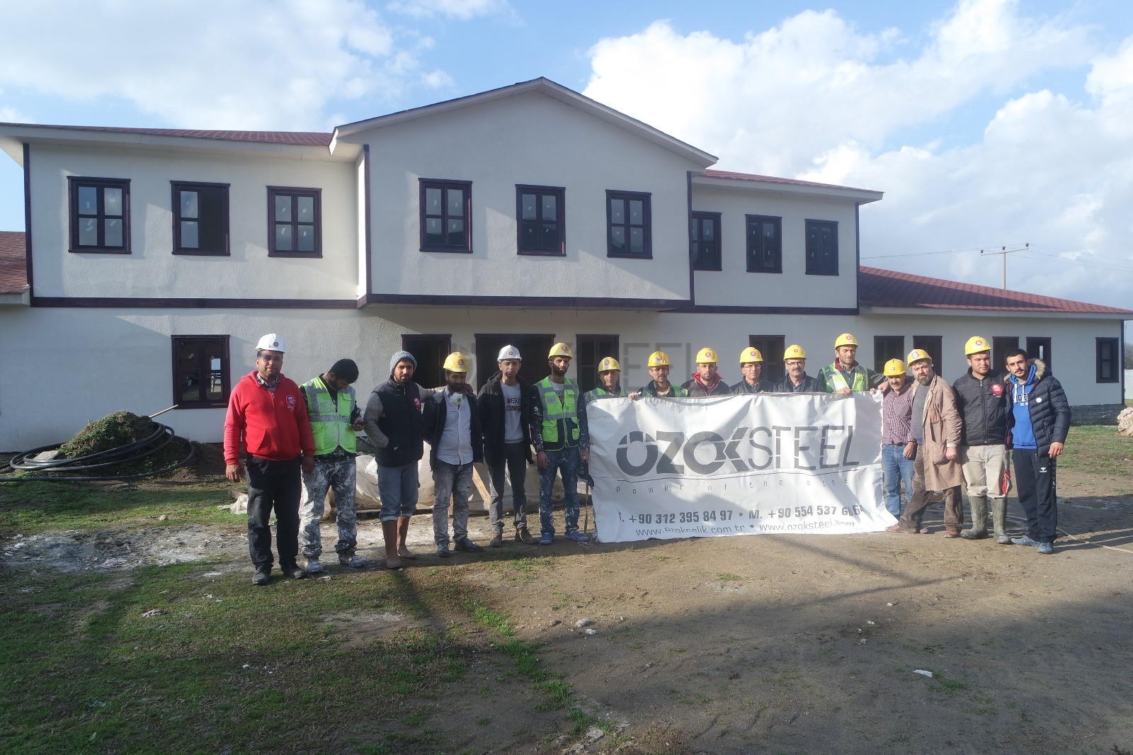 Vodafone Smart Village Steel Structure  Aydın  784 m²