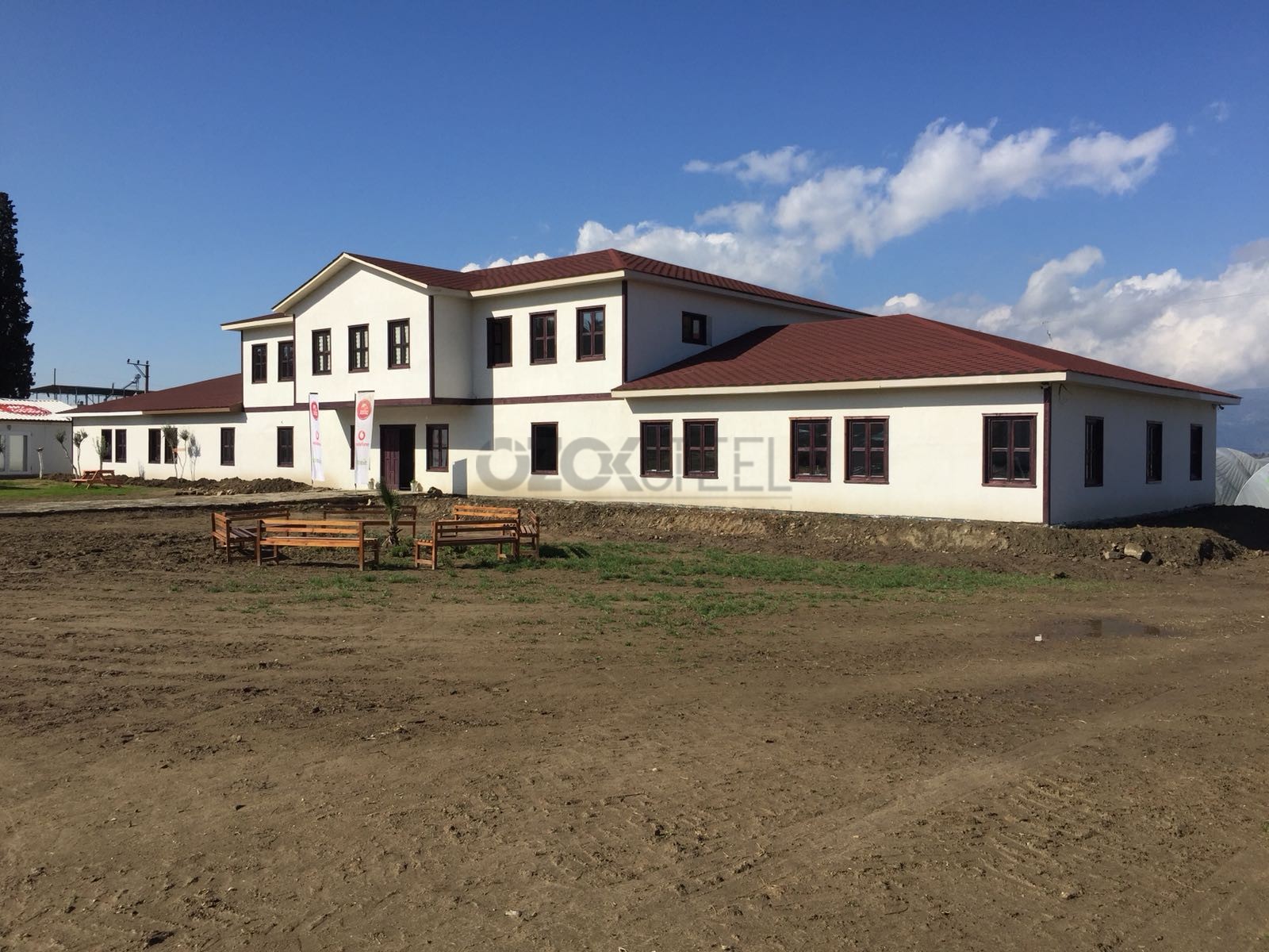 Vodafone Smart Village Steel Structure  Aydın  784 m²