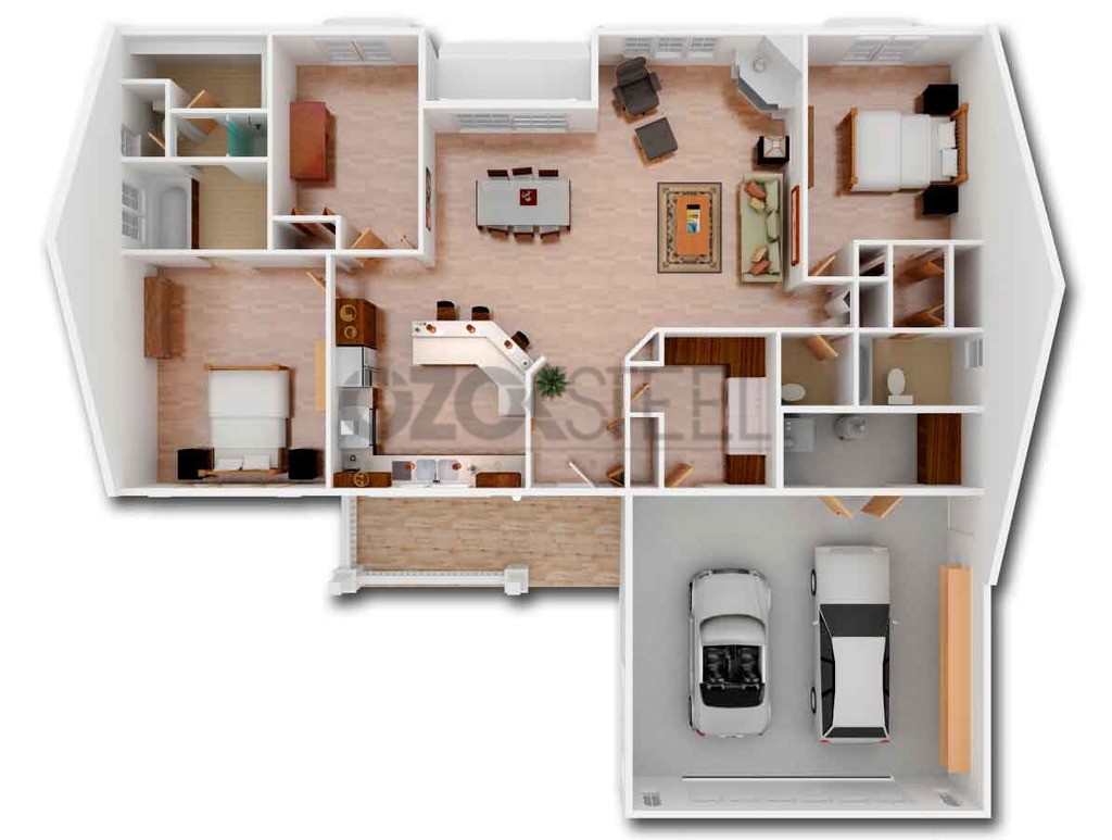 Yamaç Hafif Çelik Villa 140 m² 