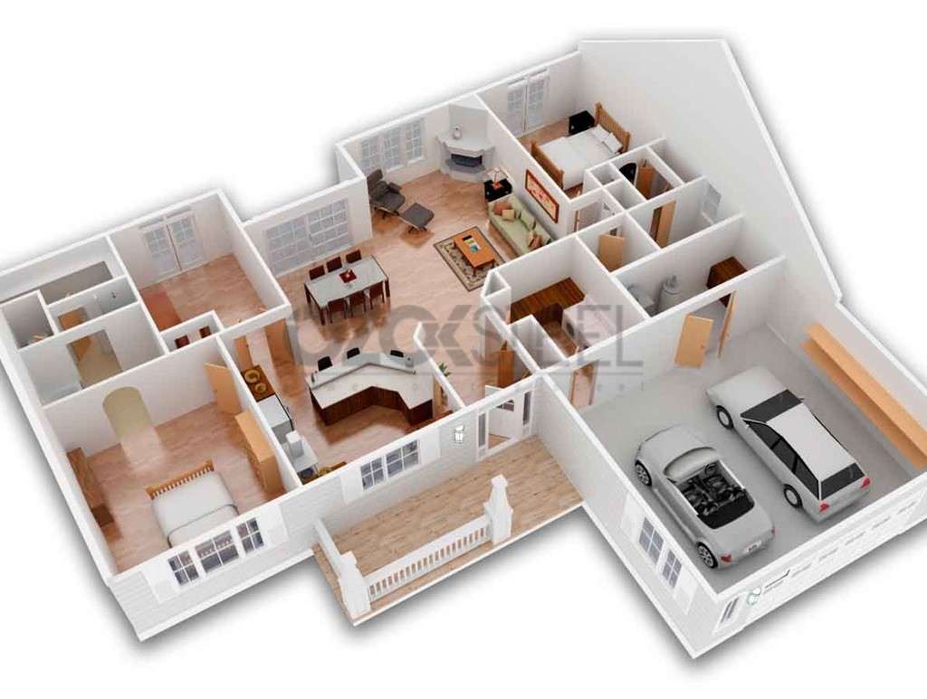 Yamaç Hafif Çelik Villa 140 m² 