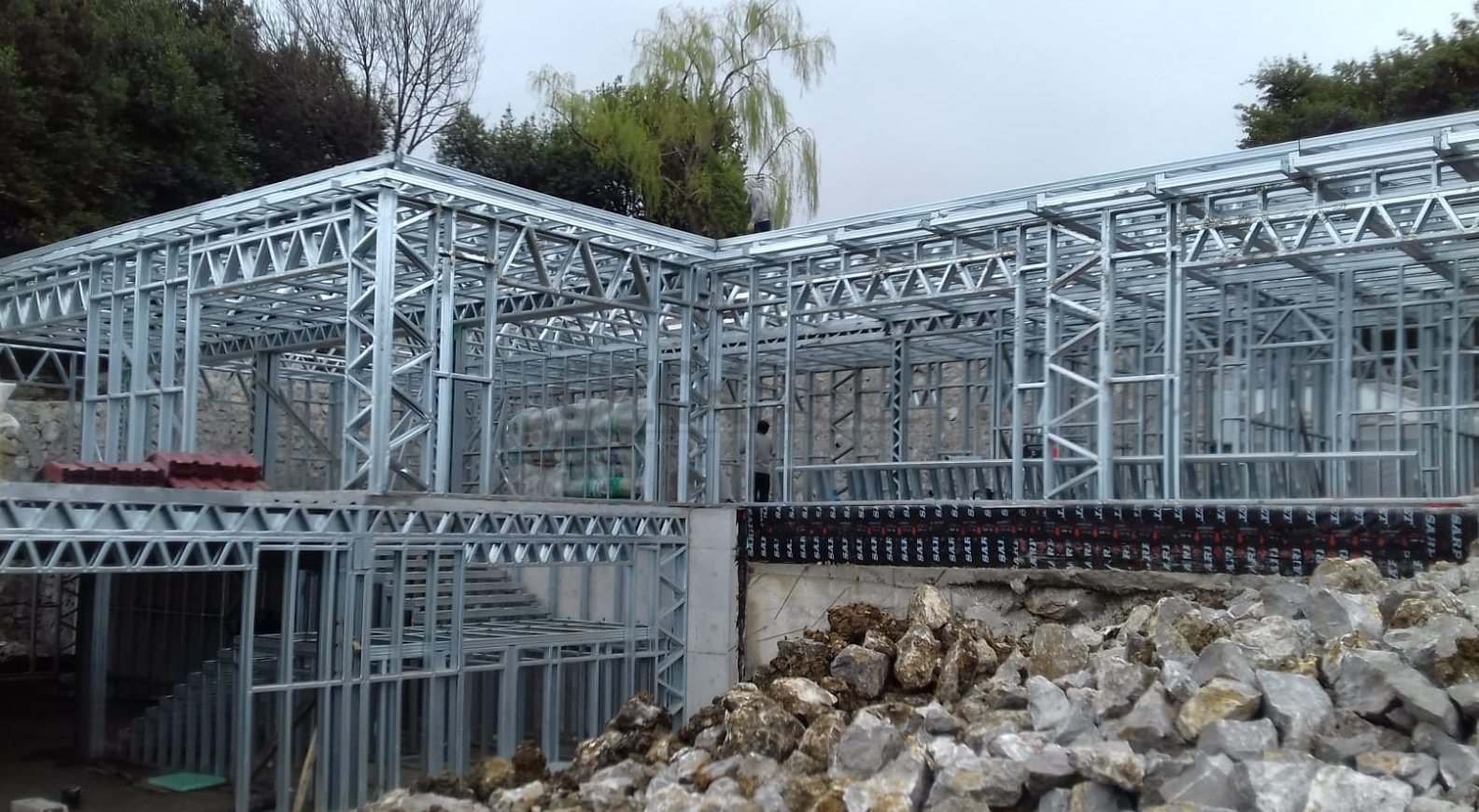 Zonguldak Bülent Ecevit Üniversitesi Hafif Çelik Kafeterya Projesi 580 m² 