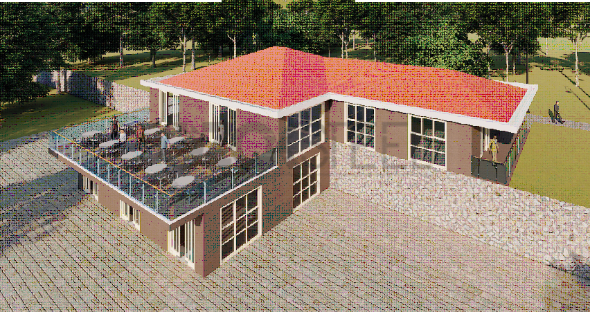 Zonguldak Bülent Ecevit Üniversitesi Hafif Çelik Kafeterya Projesi 580 m² 