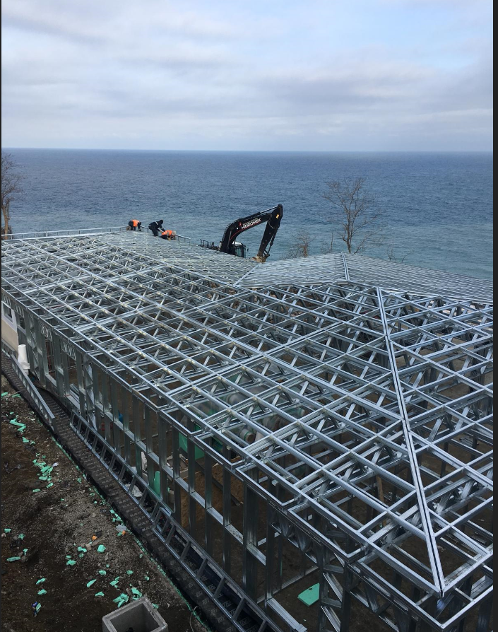 Zonguldak Bülent Ecevit Üniversitesi Hafif Çelik Kafeterya Projesi 580 m² 