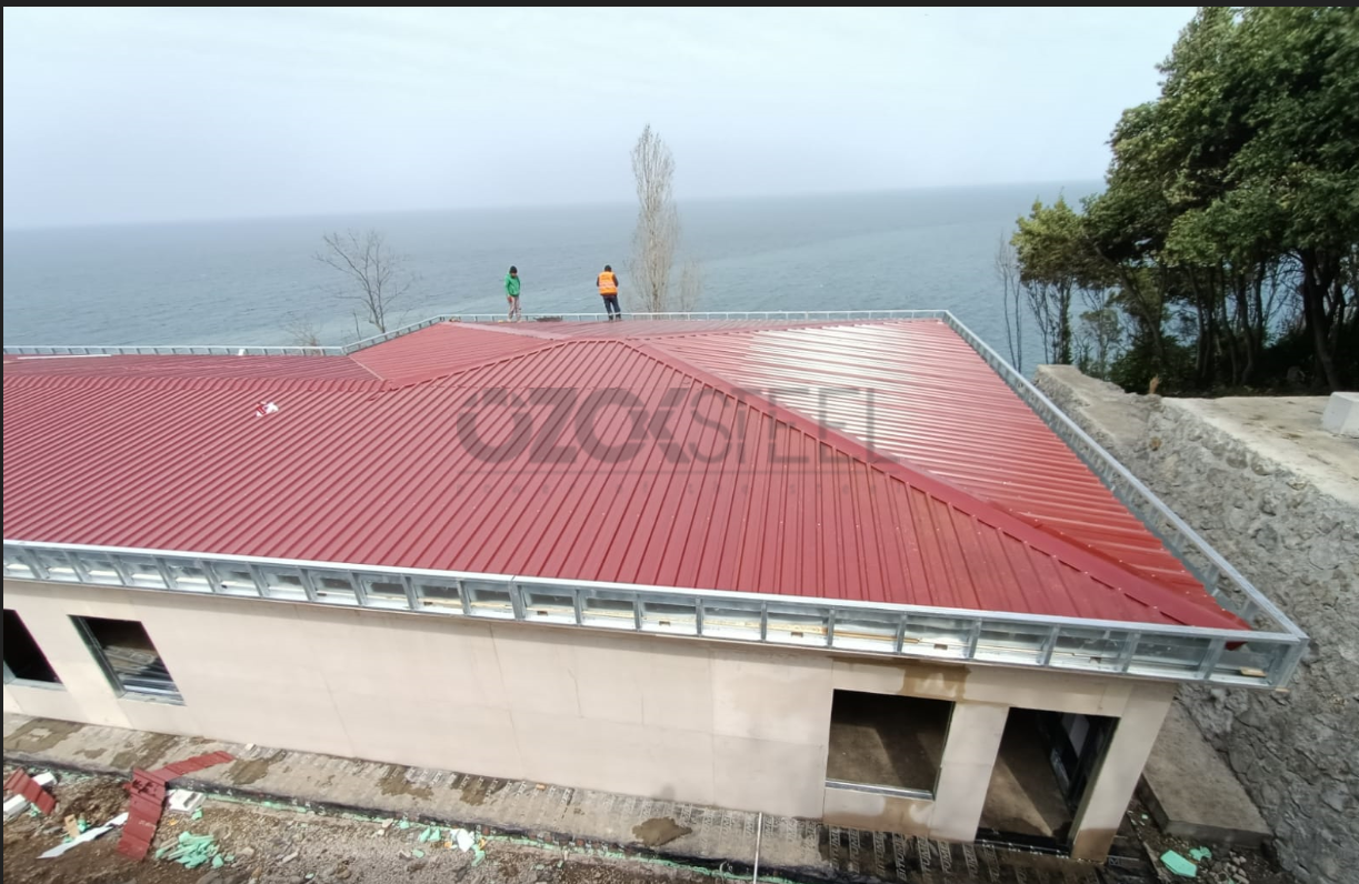 Zonguldak Bülent Ecevit Üniversitesi Hafif Çelik Kafeterya Projesi 580 m² 