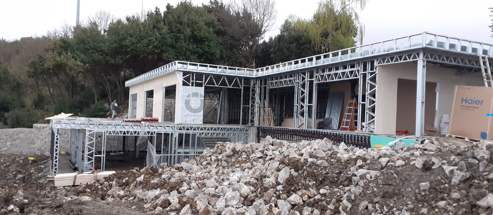 Zonguldak Bülent Ecevit Üniversitesi Hafif Çelik Kafeterya Projesi 580 m² 