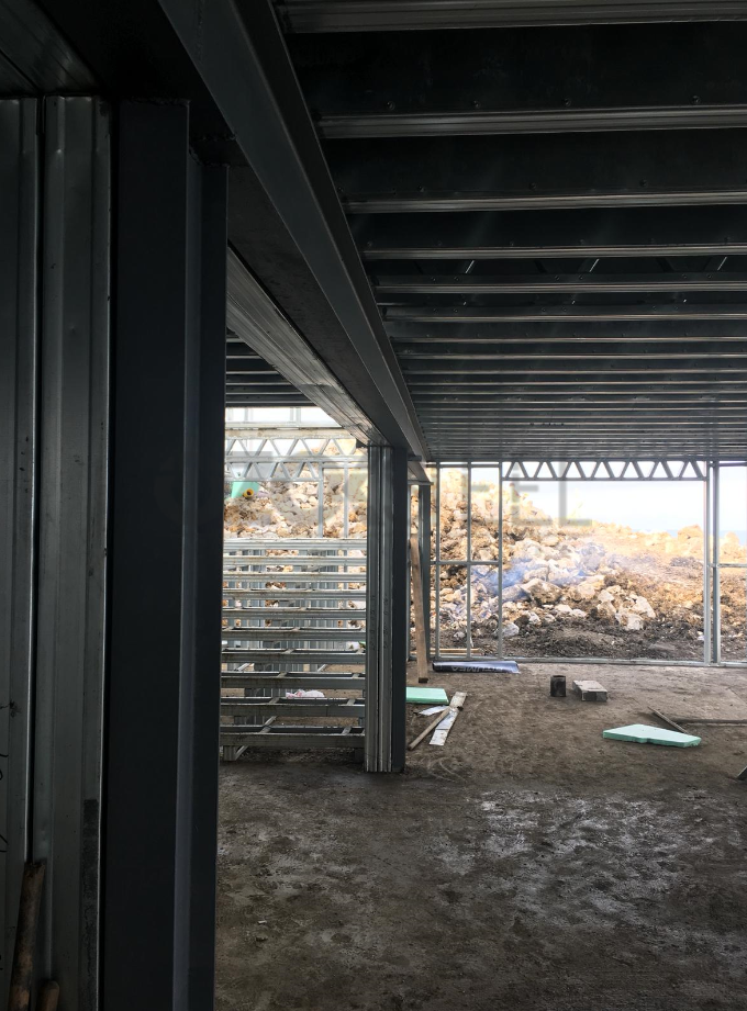 Zonguldak Bülent Ecevit Üniversitesi Hafif Çelik Kafeterya Projesi 580 m² 