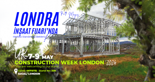 07-09 Mayıs Tarihleri Arasında UK Construction Week Fuarı'ndayız!