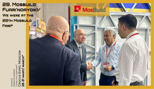 We were at the 28th Mosbuild-2023 Fair between 28-31 March!