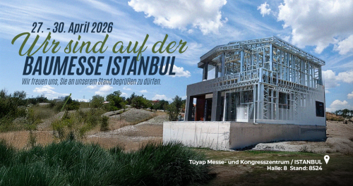 Wir nehmen unseren Platz auf der Yapı Fuarı – Turkeybuild Istanbul ein!