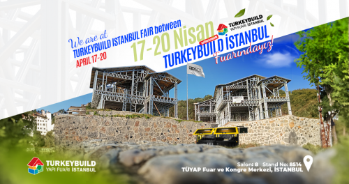 Wir sind auf der Baumesse Turkey Build Istanbul vom 17. bis 20. April!