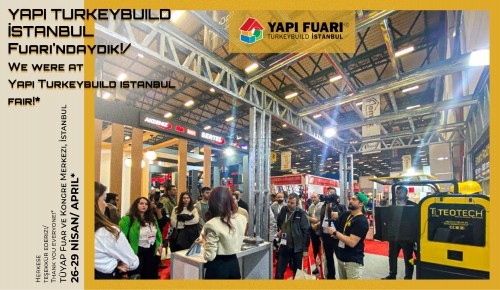 Wir waren vom 26. bis 29. April auf der 45. Baumesse Turkey Build!