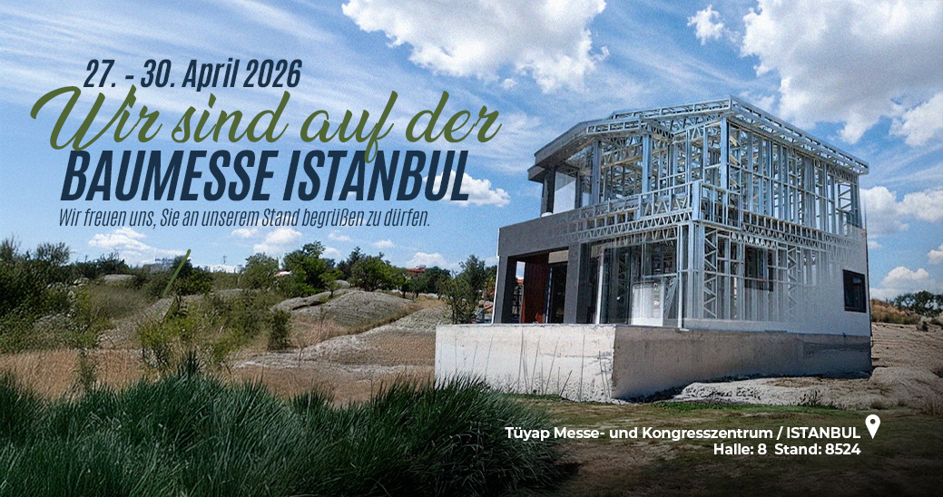 Wir nehmen unseren Platz auf der Yapı Fuarı – Turkeybuild Istanbul ein!