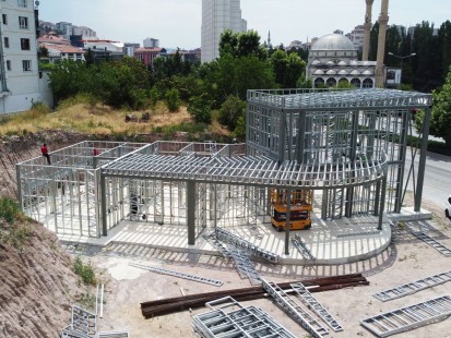 285 m² Hafif Çelik Satış Ofisi Projesi – Ankara