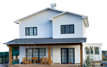 Sarı Hafif Çelik Villa -Gölbaşı -Ankara -169 m2