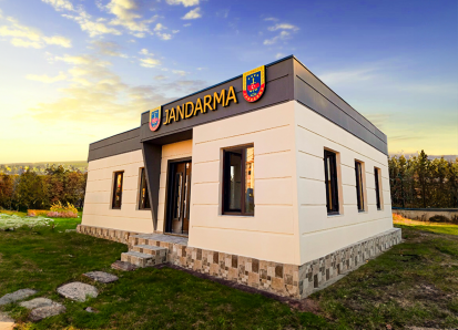 Jandarma Light Steel Construction Road Control and Security Points - 63 m2