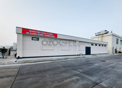 Kapıkule Grenztor Leichtstahl-Lagerhalle - 250 m² - Edirne