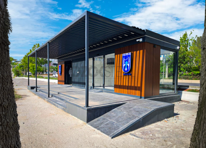 Passagierabsetz- und -aufnahmestellen der Stadtverwaltung Ankara - 8 Einheiten - 36 m²