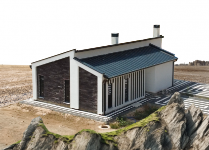 Ritim Hafif Çelik Villa -Ankara -110 m2