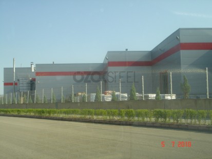 Yiğit Akü Light Steel Structure Factory Building - Ankara 20000 m2