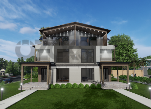 Ayışığı Twin Light Steel Villa - 469 m² - Dreistöckig