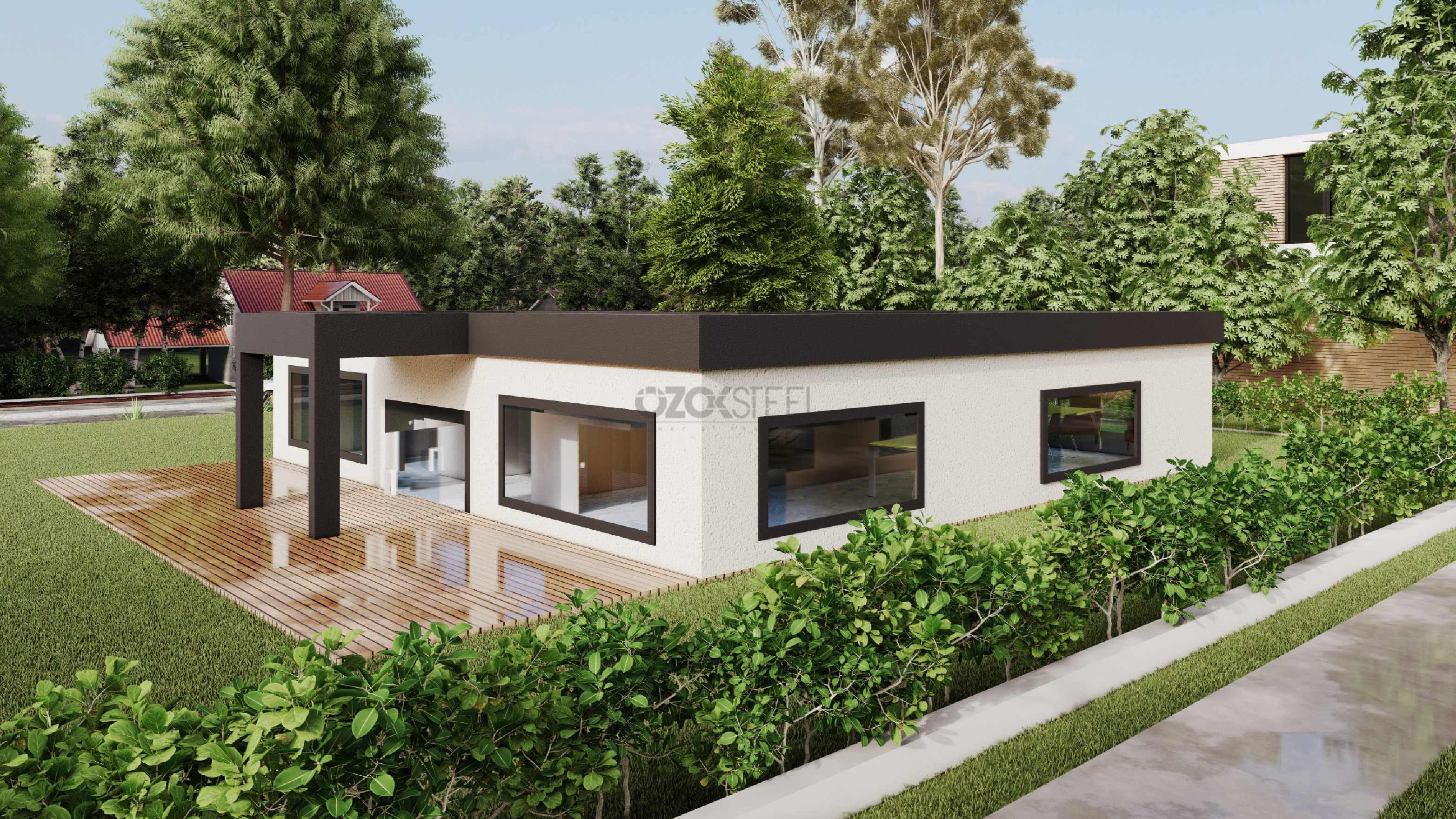 Çözüm Light Steel Office Building - 200 m²