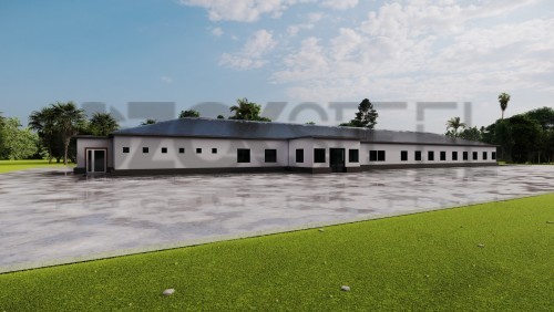 Einstöckiges Bildungsgebäude - 500 m²