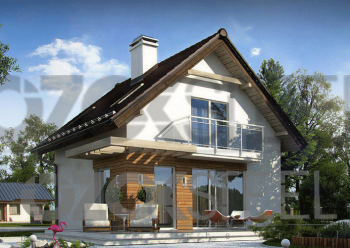 Holz Leicht Stahl Haus 85 m²