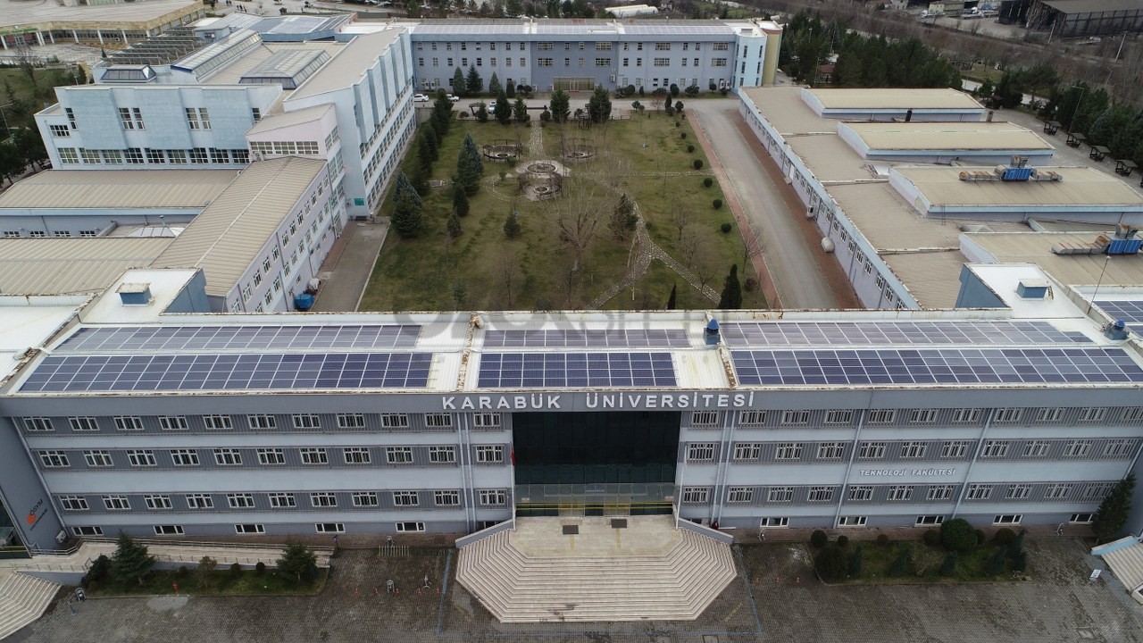 Karabük University Light Steel Roof Projects 1590 m²