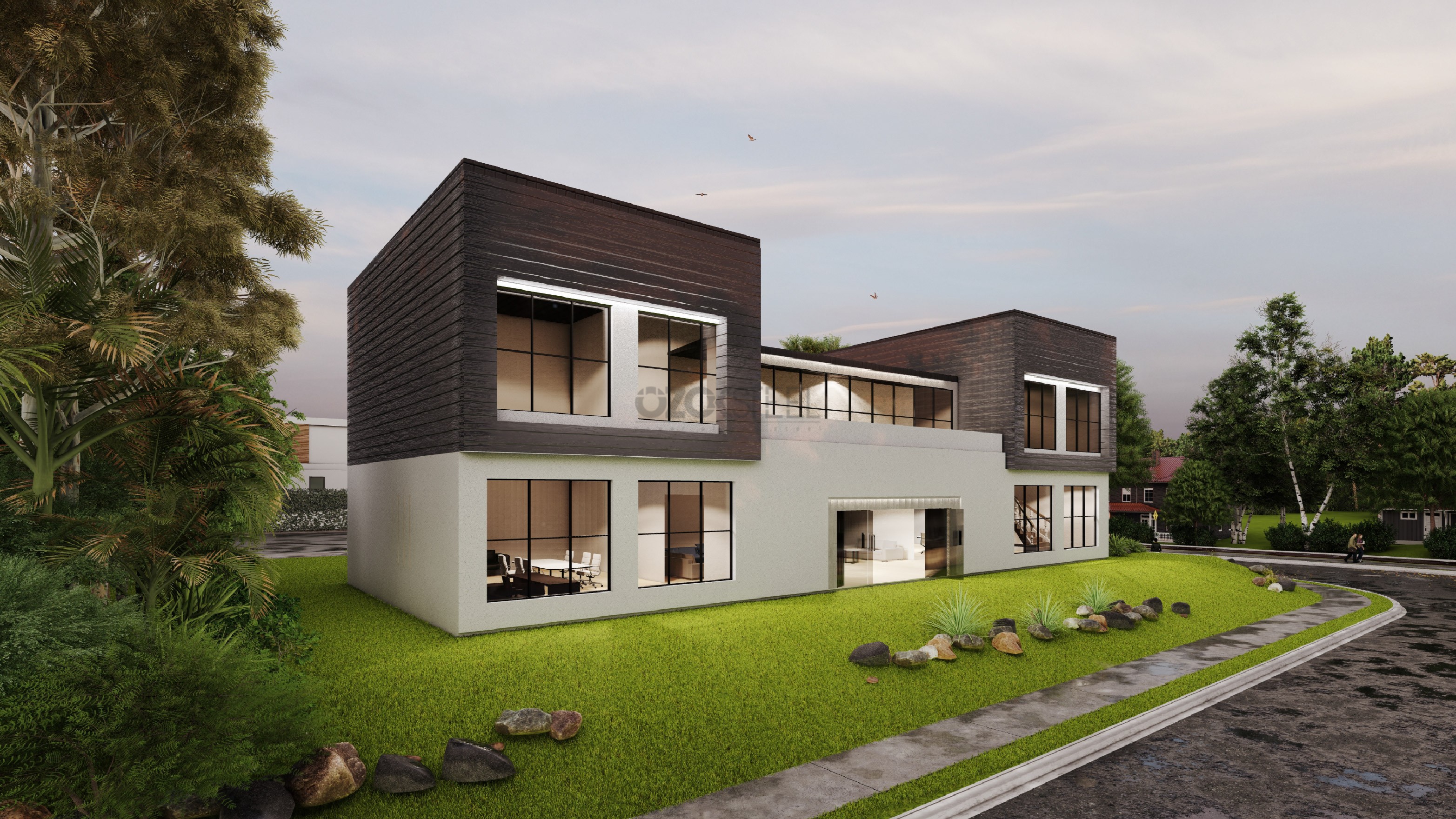 Lider Light Steel Office Building - 520 m²