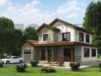 Moderne Stahlvilla 193 m²