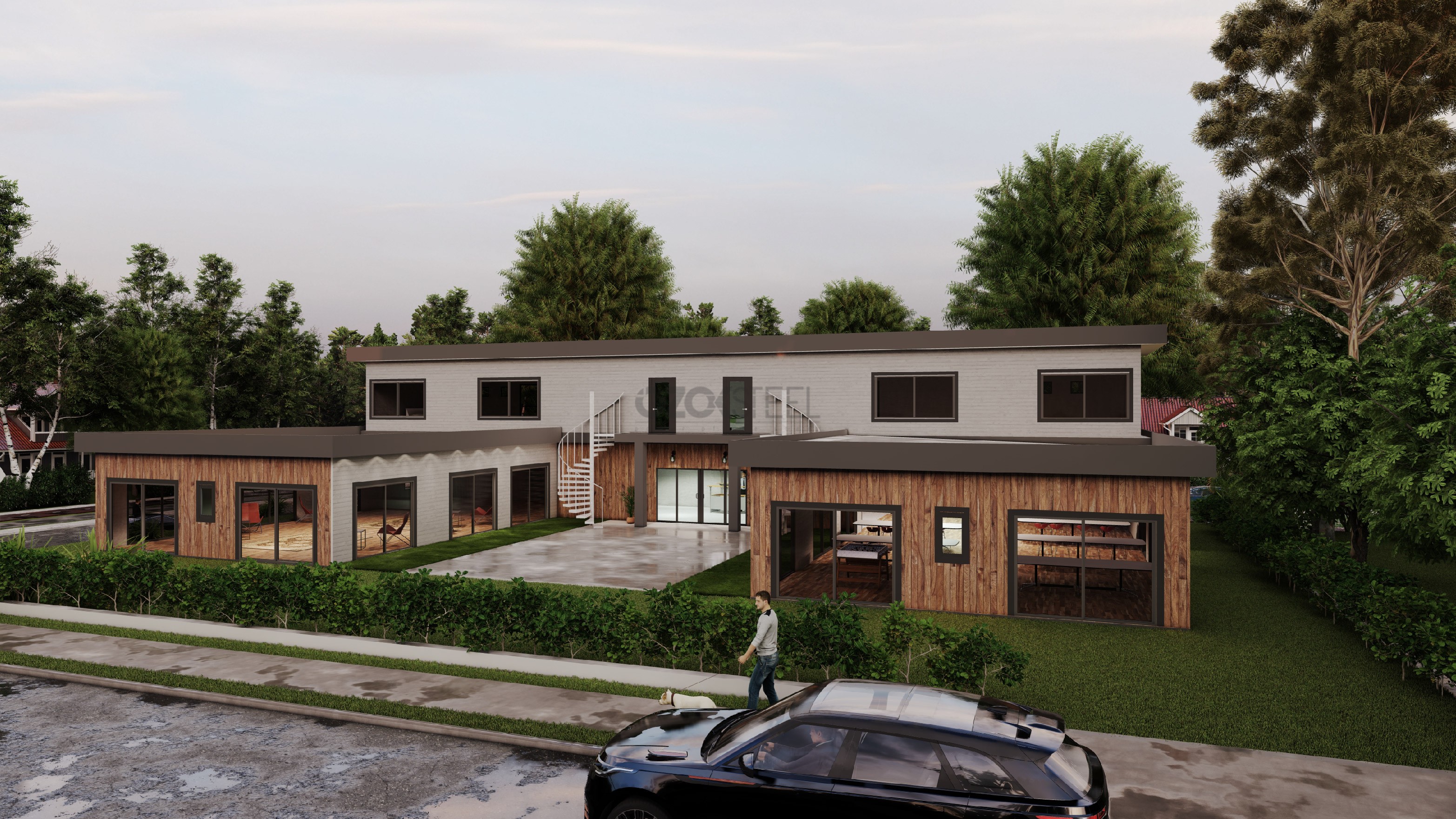 Saray Light Steel Hotel Building - 750 m²